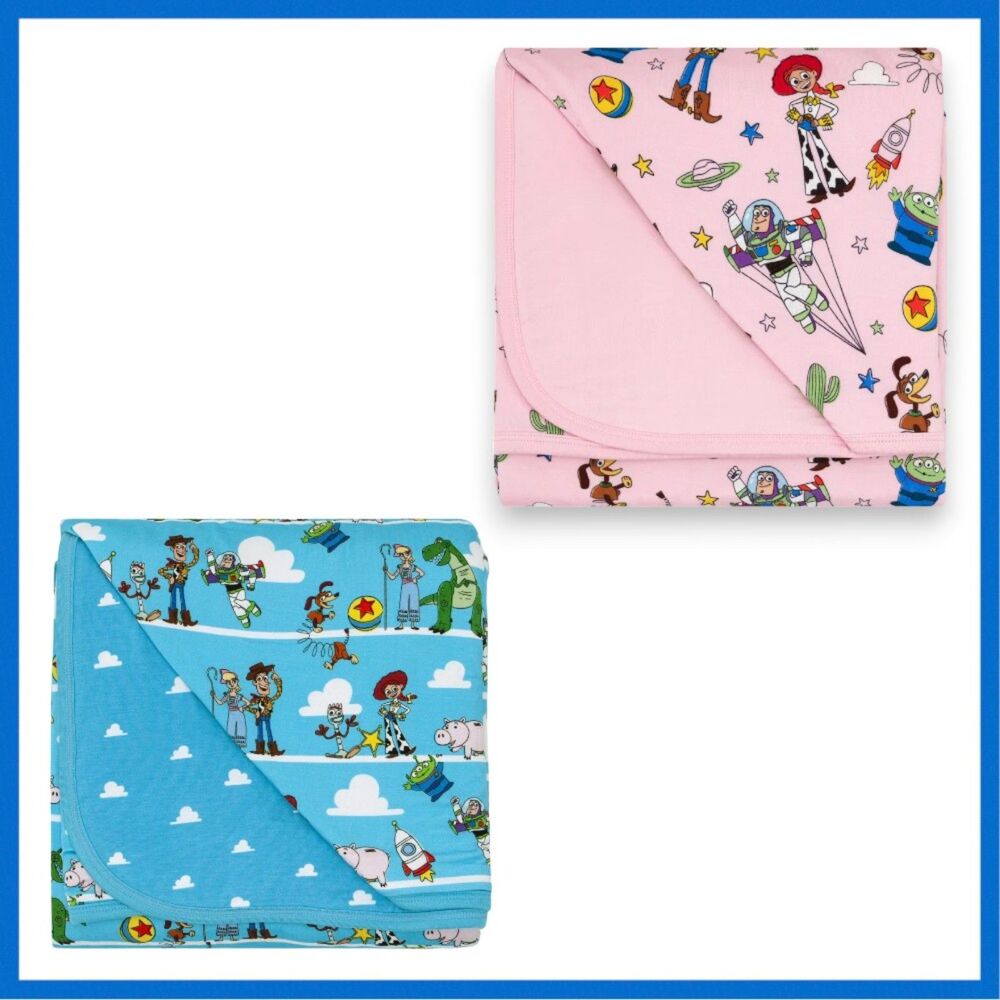 Little Sleepies Toy Story Pals/Stars Cloud Blanket Bundle NIB